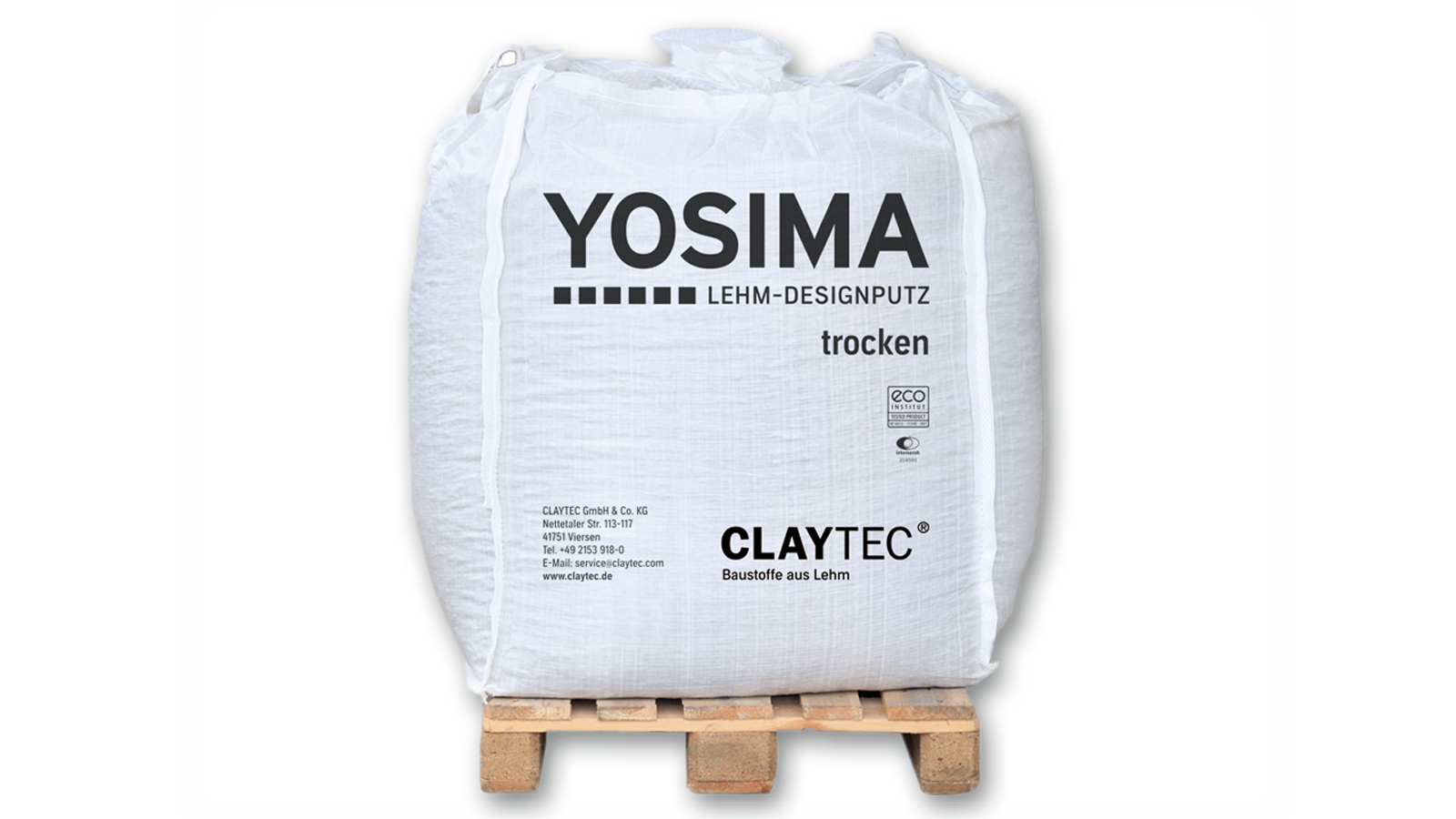 YOSIMA Lehm-Designputz Big-Bag